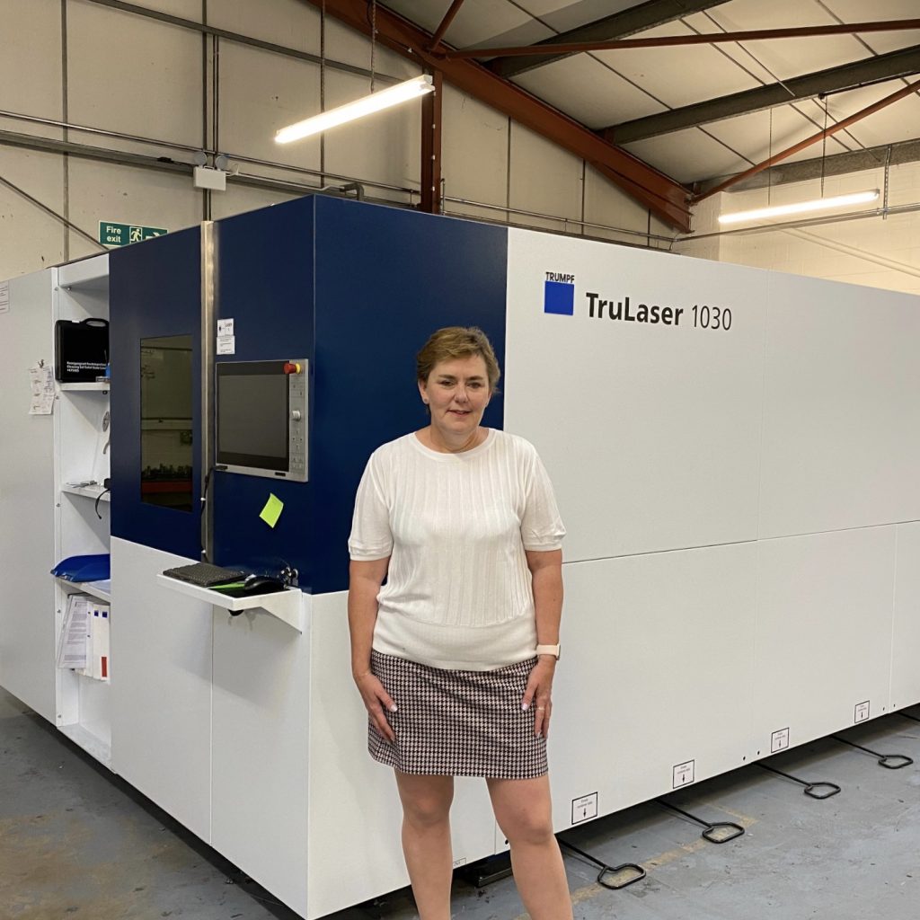 Laser cutter for production of precision sheet metal work